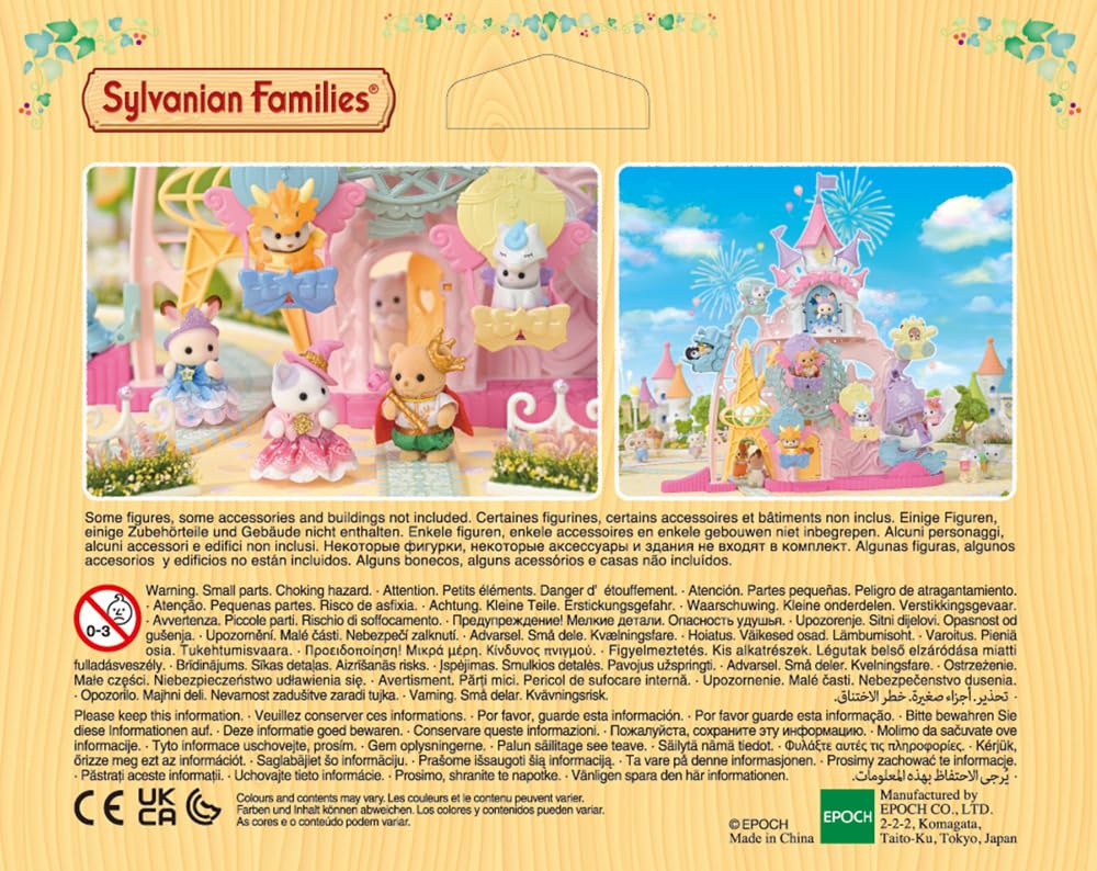 Sylvanian Families - Les Amis des Contes de fées - Set 4 Figurines - Plongez dans l'univers de la Famille Sylvanian - Figurines Animaux Miniatures - Jouet Enfant 3 Ans et + - 5842