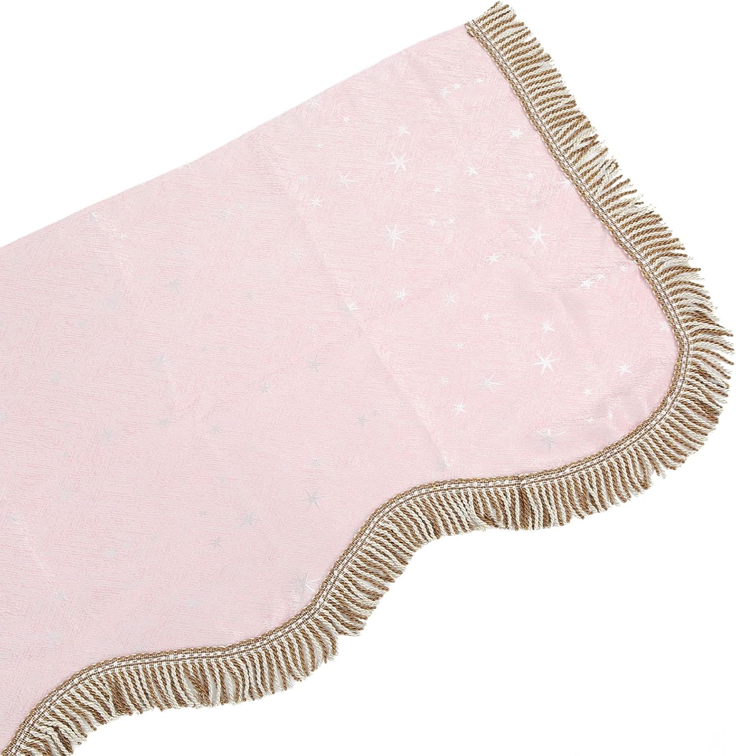 88 Key Piano Dust Proof Cloth Golden Velvet Keyboard Protective Cover With Tassel Decoration Ideal For Protecting Your Piano From Sun Rays Scratches And Dust (Pink)