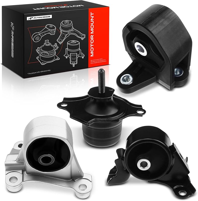 Kit de Coxins do Motor e Câmbio A-Premium para Honda Civic 2001 a 2005 1.7L Manual – Conjunto com 4