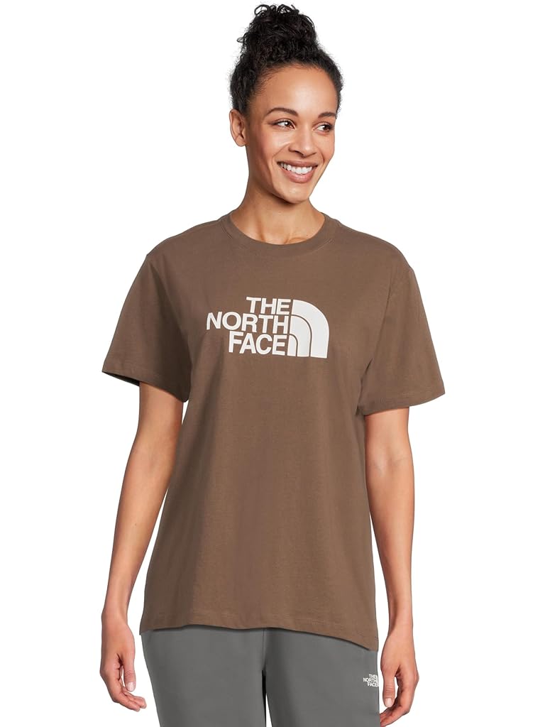 Brown The North Face Short Sleeve Core Half Dome Tee
