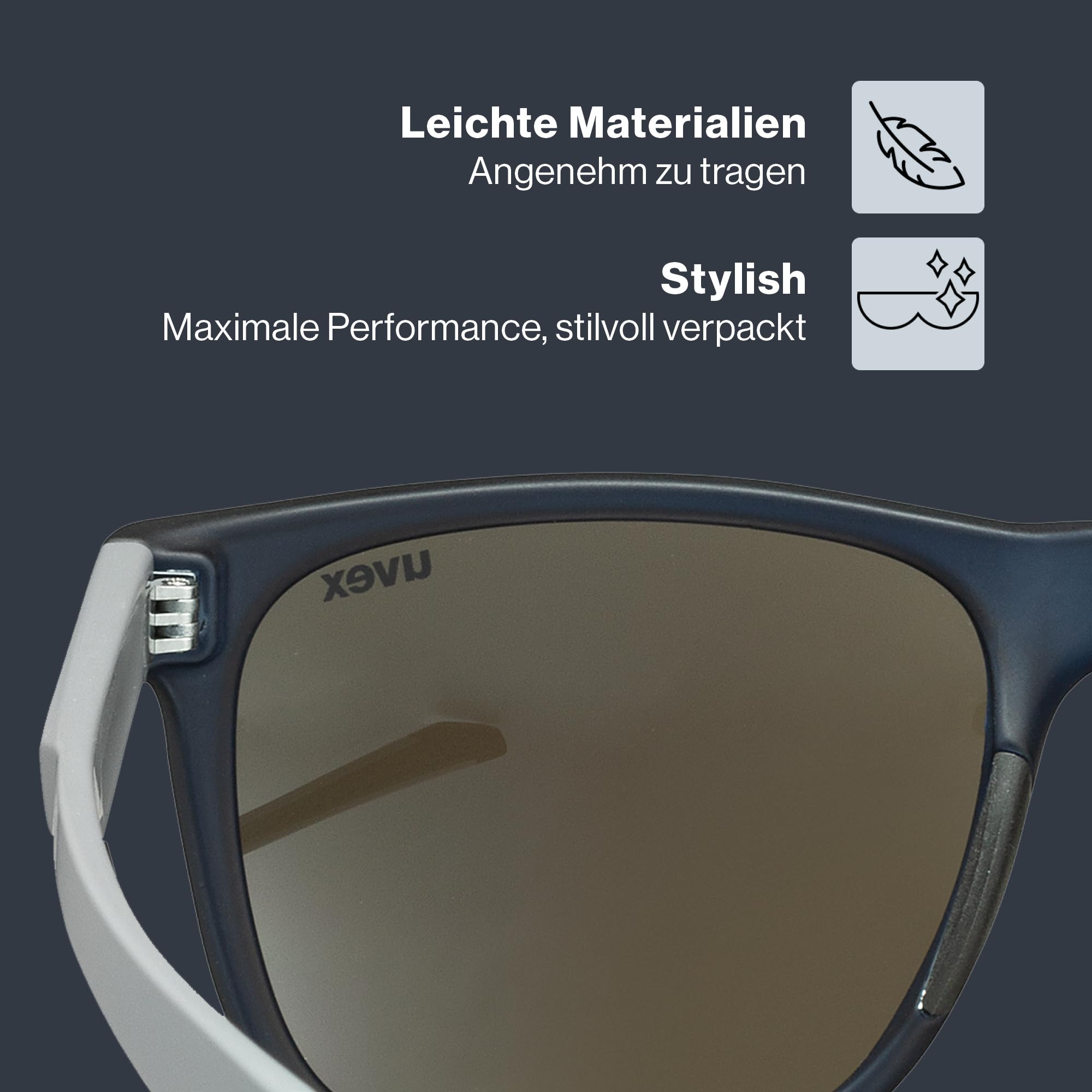 uvex Unisex – Erwachsene, LGL 42 Sonnenbrille