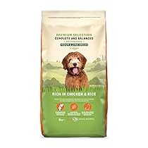 by Amazon Complete Dry Dog Food Rich in Chicken and Rice for Medium and Large Breeds 5kg (Precedentemente un marchio Lifelong, stesso prodotto)