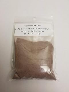 Vandyke Brown Enamel for Copper, Gold and Silver - 2oz/56.7g
