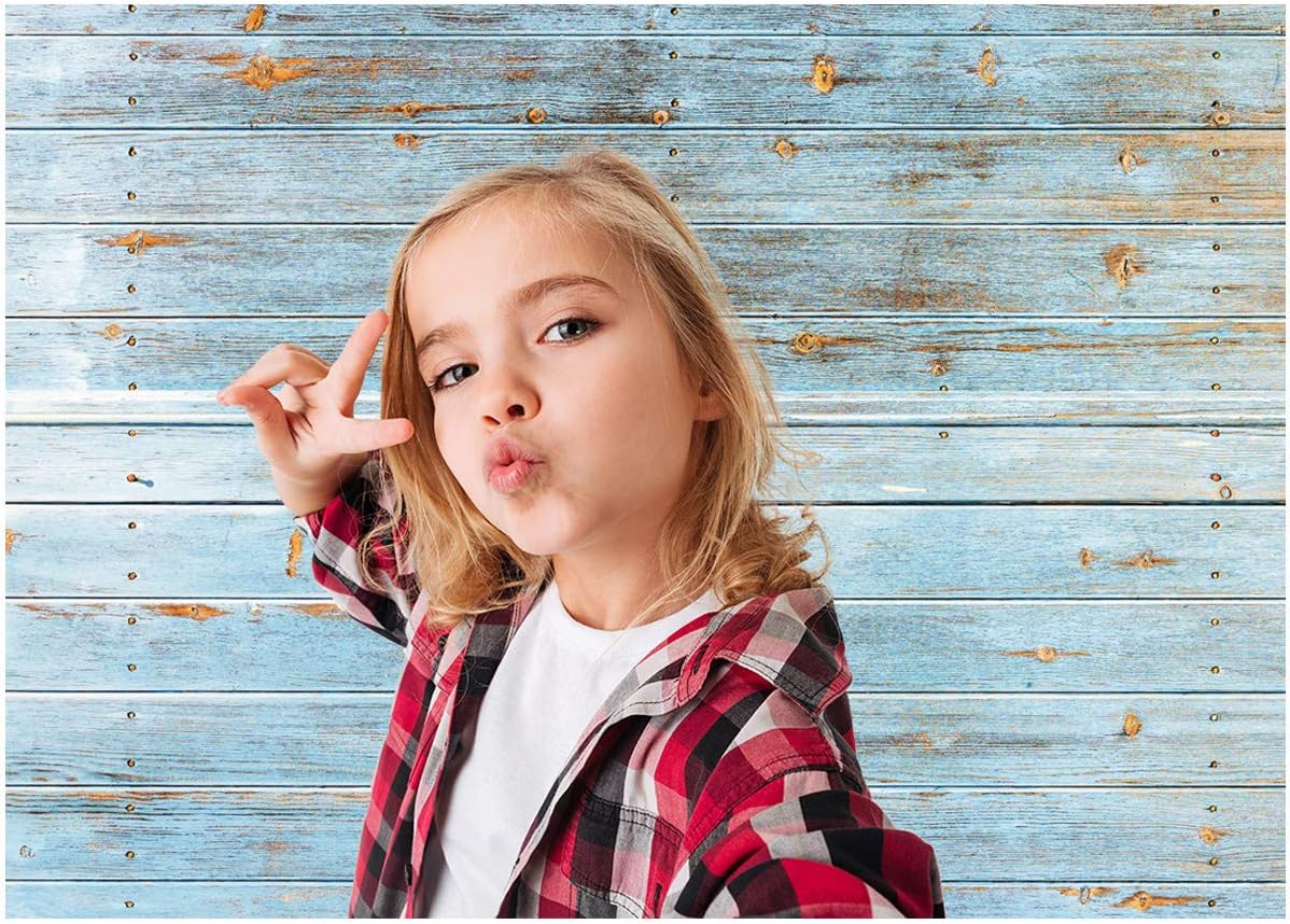 Discount 80% AIIKES 7x5FT Wood Backdrops Blue Wood Floor Backdrop for Photography Vinyl Baby Shower Newborn Birthday Party Backdrop Wood Photo Decoration Backdrops Booth Studio Props 11-427