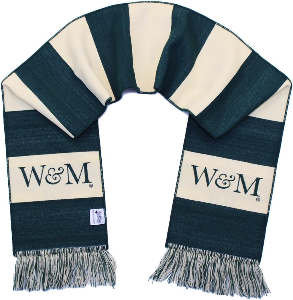 Tradition Scarves William & Mary Scarf - Classic Woven with Seal