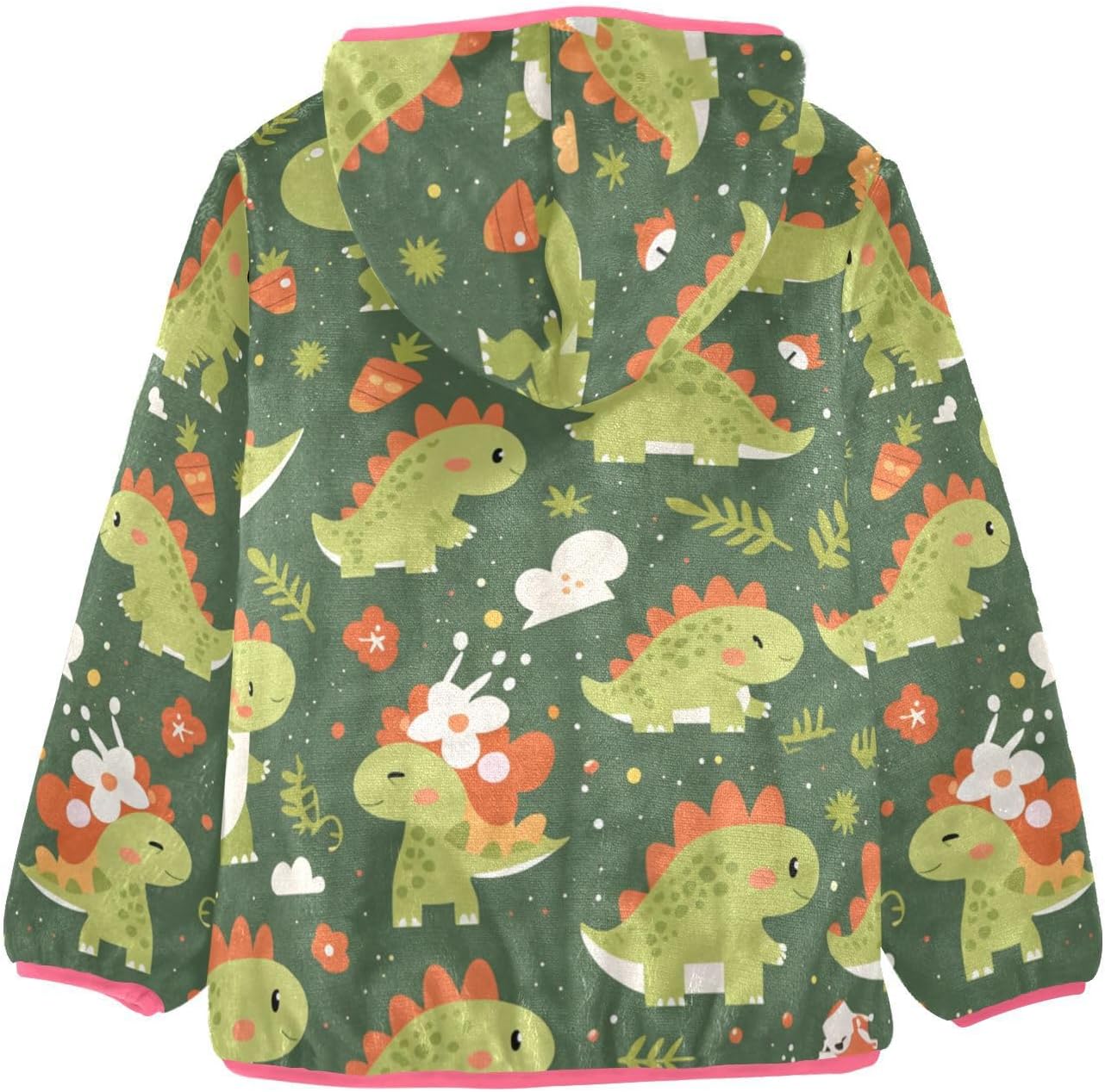 GuoChe Scarecrow Rice Ears Baby Boy Fleece Jacket Hoodies