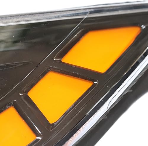 Miniatura 6 de LYNICESHOP Conjunto de faros halógenos, para KIA Optima 2011-2013 estilo de fábrica 921012T121, 921022T121 (sin luces de circulación diurna) (lado