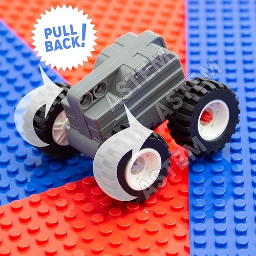 Miniatura 4 de Technic Parts Group EV3 Piezas de Bloques de Construcción de Repuesto Piezas Mecánicas de Tamaño Regular Incluyen Ladrillo, Buje, Pin Técnico.