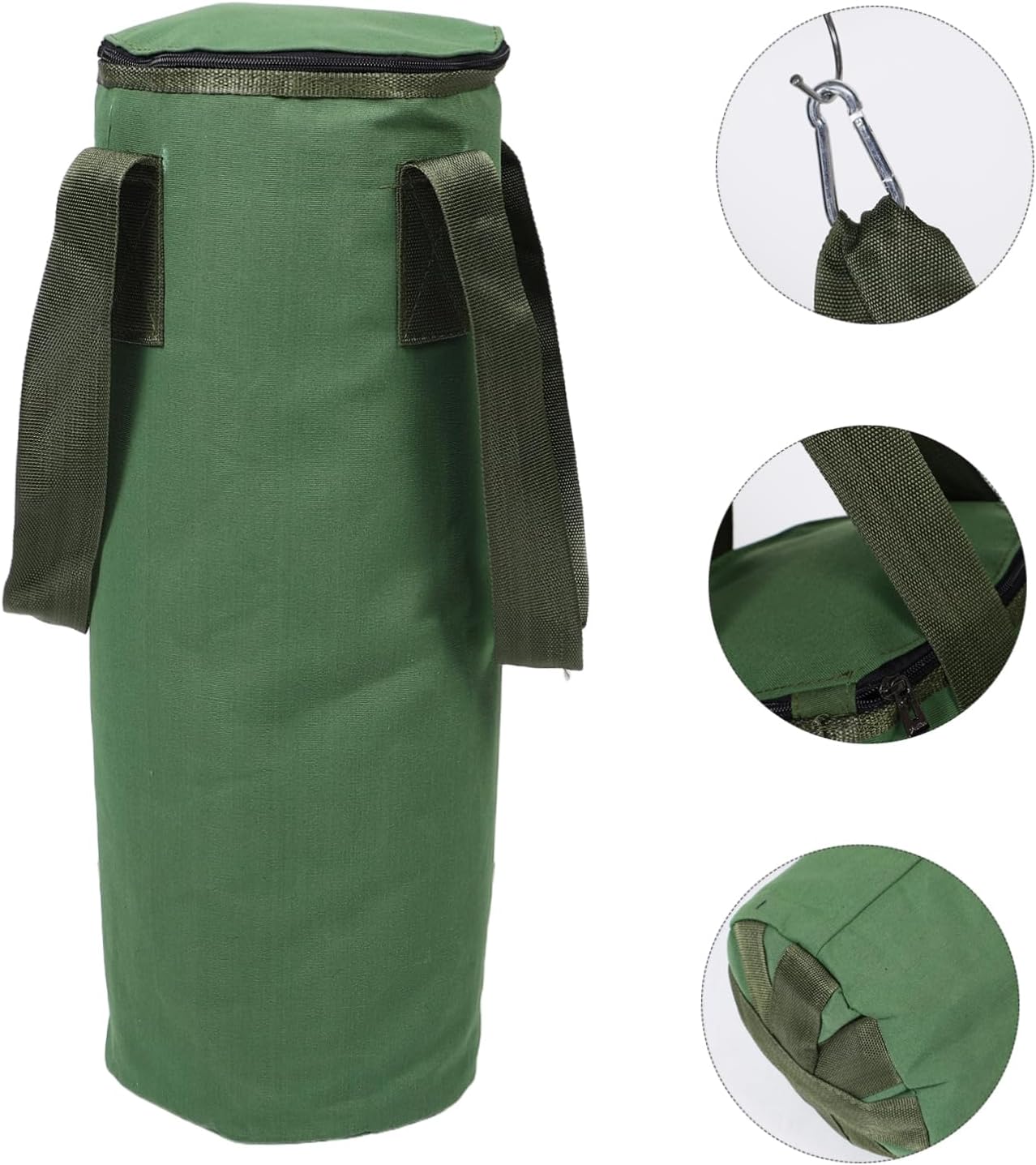 Boxing Sandbag for Boy Girl Canvas Hanging Punch Bag Empty Small Sandbag for for Boy Girl Fitness and Training