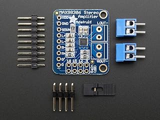 Adafruit Industries Stereo 3.7W Class D Audio Amplifier - MAX98306