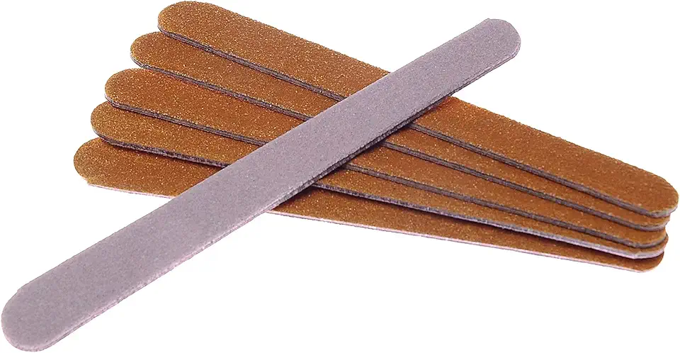 Sheila Lixas Para Unha Extra Tradicional Mini Com 24 Unidades Bege Bege