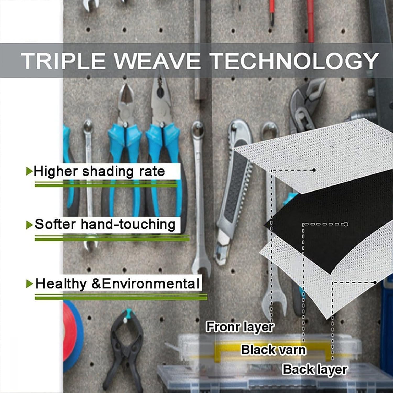 Workshop Tools Backdrop Curtains Garage Mechanic Backdrop Curtain with Rod Pocket for Bedroom Living Room Home Decor Drapes Thermal Insulated Window Treatments 2 Panels Set 63" W X 63" L