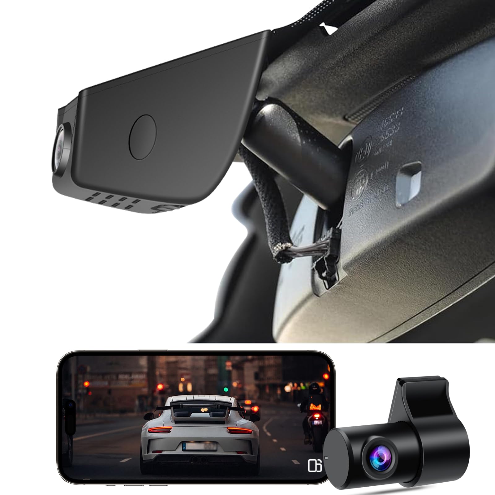 Photo 1 of KuTaiTai 4K Dual Dash Cam for Ford F150/F250/F350/F450 2021-2026