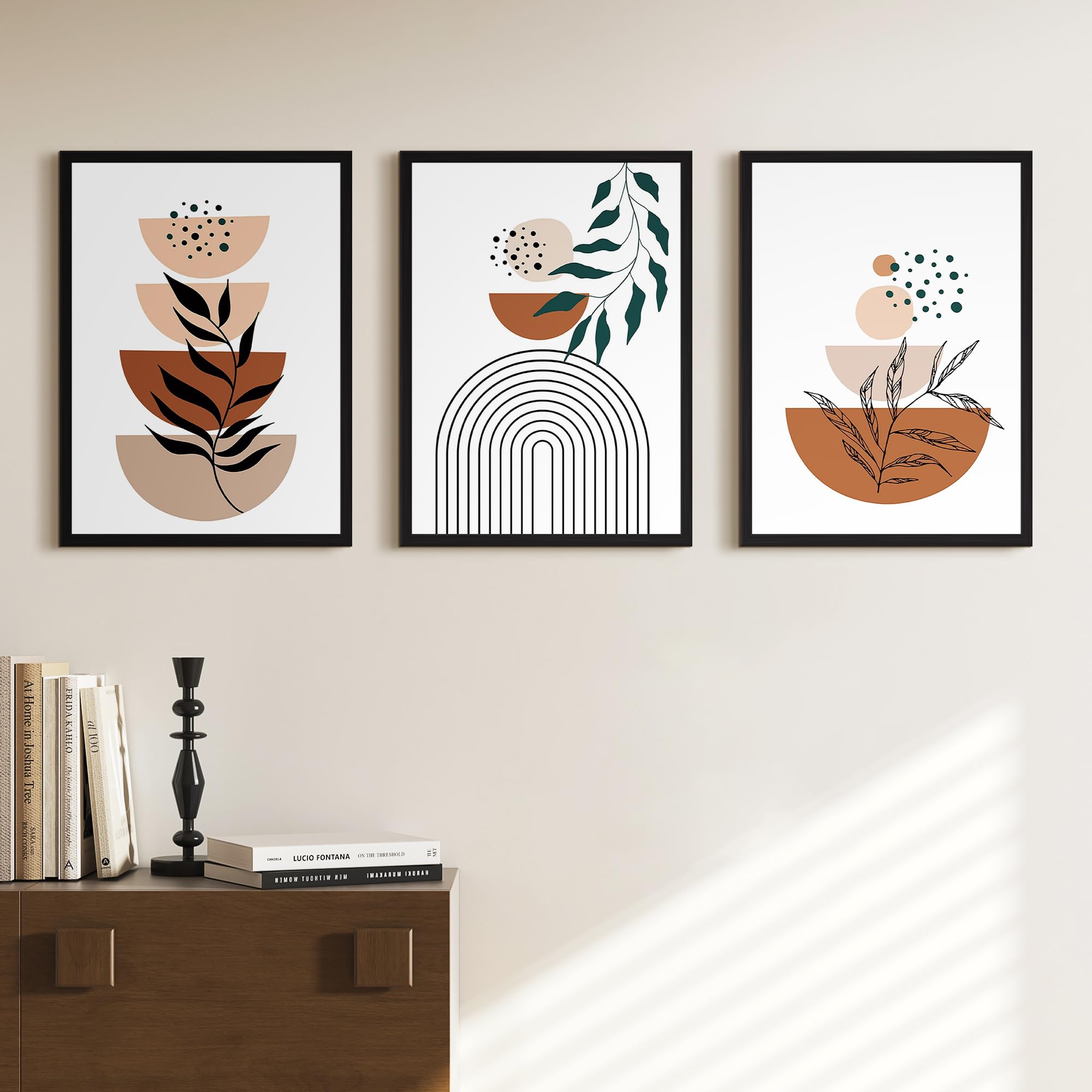 upsimples 3 Pack 30x40 Picture Frame, 30x40 Picture Frame Black for Photo Gallery, Slide-In Strips - Image 2