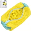 Shoe Washing Machine Bag, Reusable Laundry Shoe Bag for Washer & Dryer, Heavy Duty Mesh Trainer Wash Bag with Chenille Microfibres, 360° Deep Cleaning for Sneakers & All Shoe Types