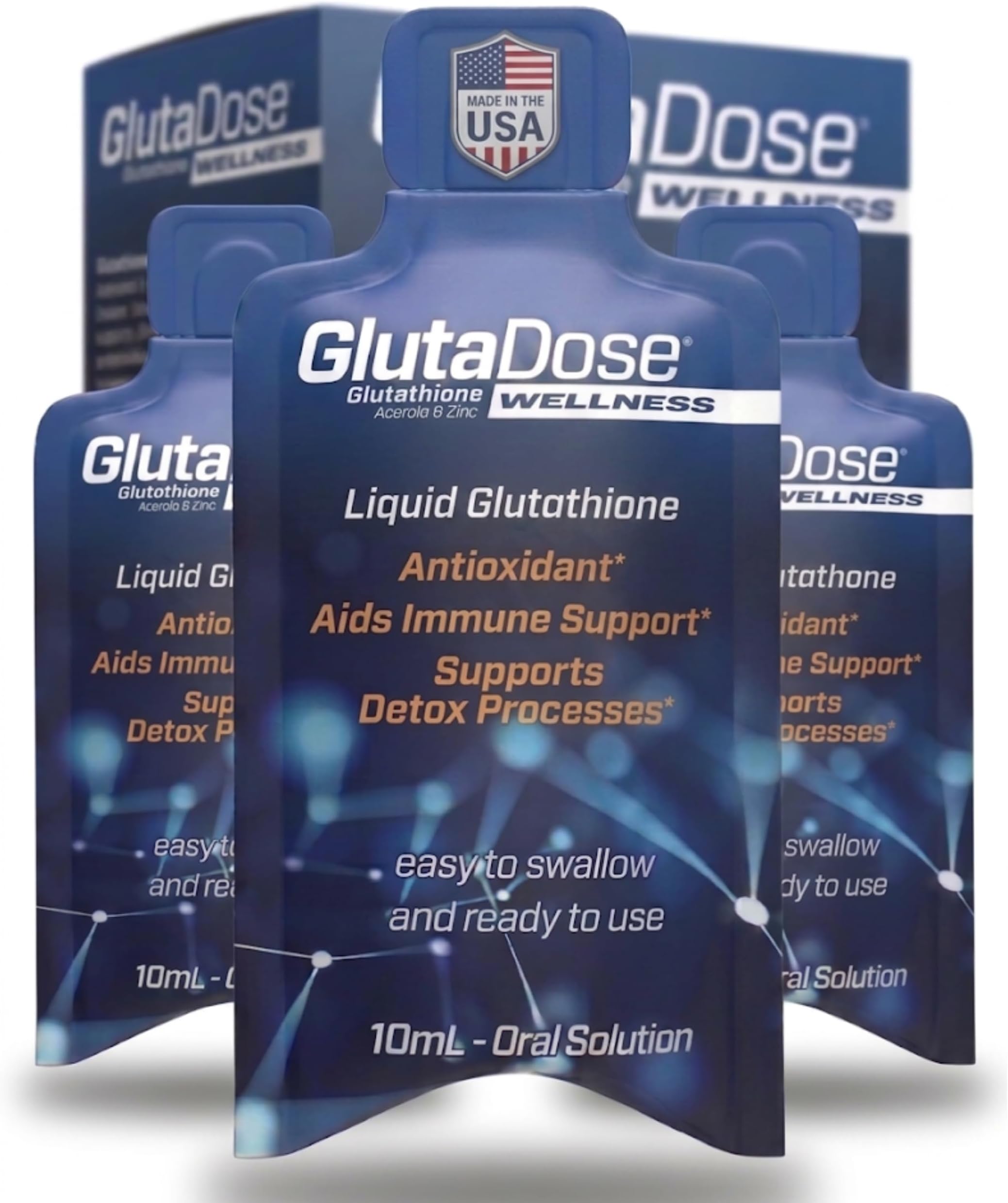 BioDose Pharma Glutathione, Vitamin C, Zinc GlutaDose Wellness for Oral Solution- 12000mg, 300ml