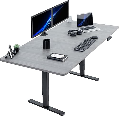 VIVO Electric 71 x 36 in Dual Motor Sit Stand