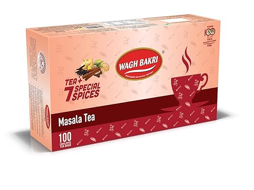 Miniatura 2 de Wagh Bakri Masala Chai 100 paquete de 3