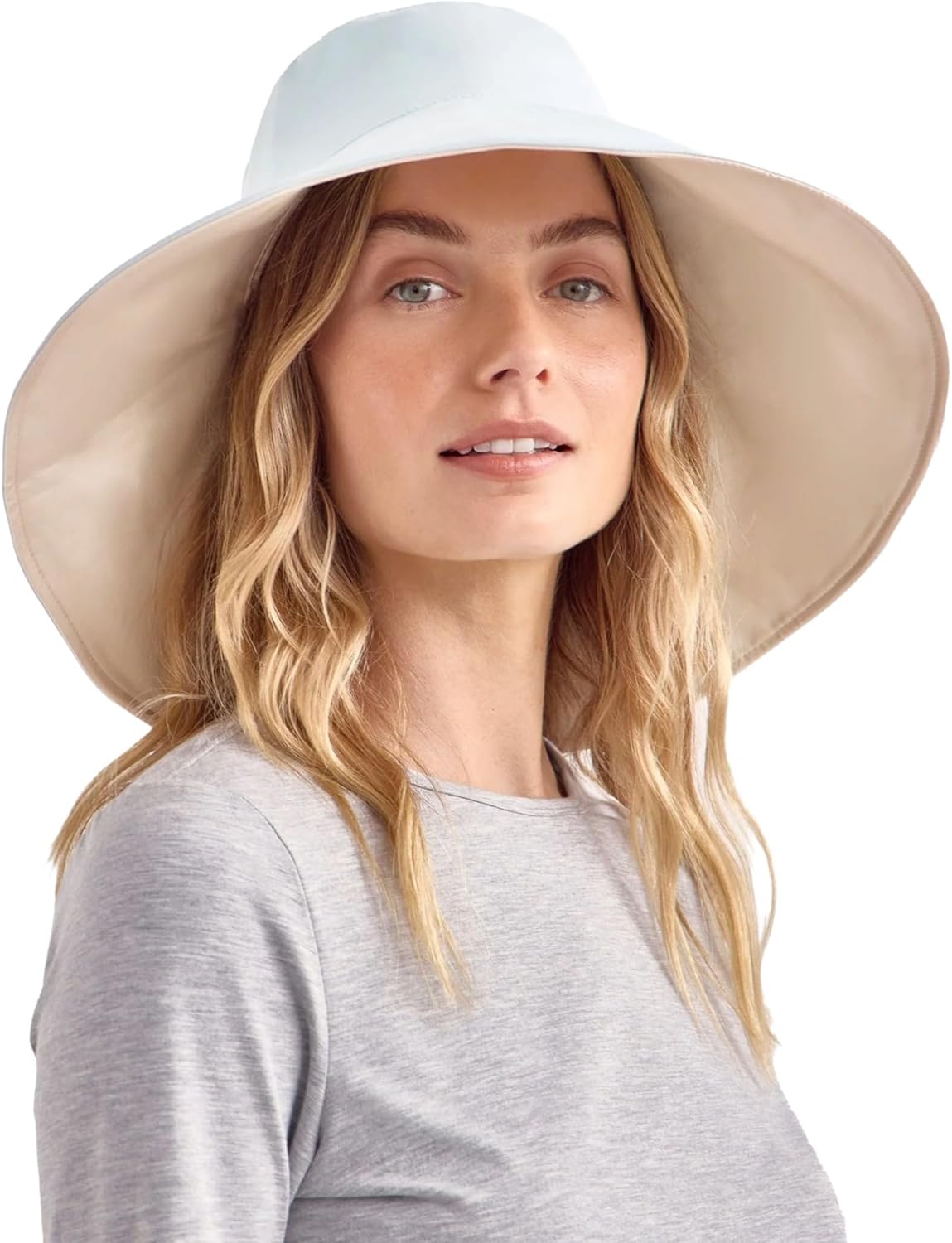 Solbari Ultra Wide Brim Sun Hat UPF 50+ Packable UV Sun Protection Hats with Full Coverage Brim
