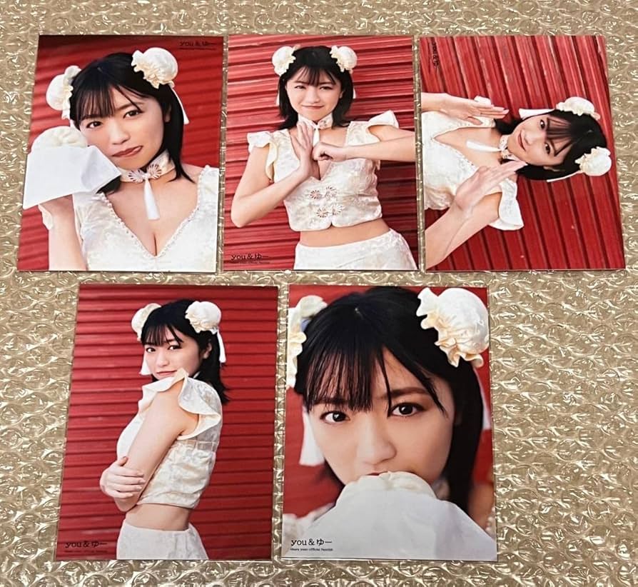 Amazon.co.jp: 大原優乃 第4弾 FC限定コスプレ 生写真セット5枚
