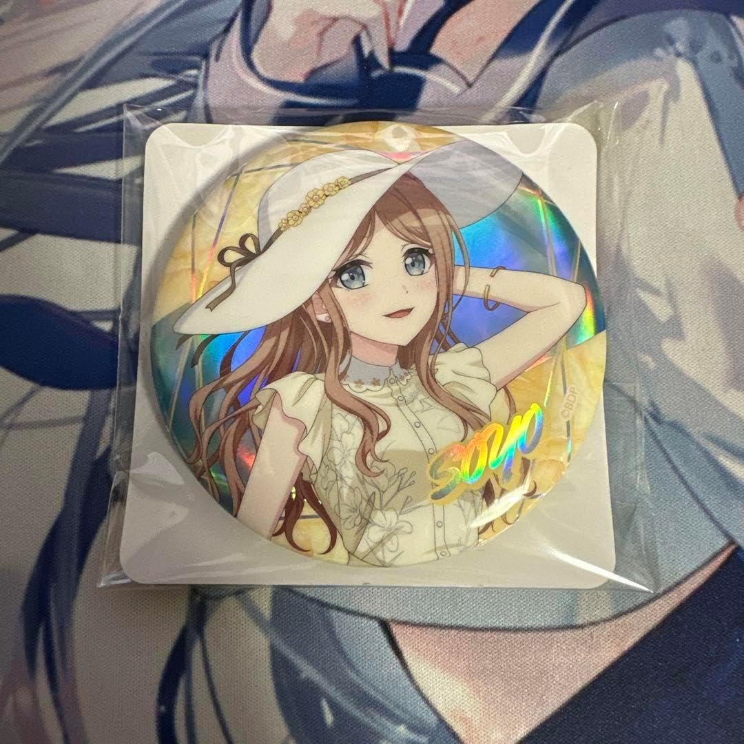 バンドリ 長崎そよ 缶バッジ GIGO限定 バンドリMyGO GIGO限定 ビッグ缶