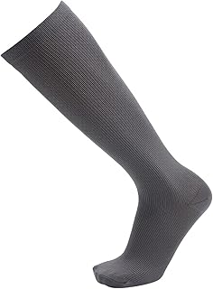 BIBILILI Copper Compression Socks For Women And Men Circulation-Best Support For Medical, Running,Nursing,Athletic Wide Calf Knee High Socks Compression Socks Men 20-30 Mmhg