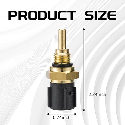 Miniatura 2 de Sensor de temperatura del aceite, reemplazo del sensor de temperatura del refrigerante del motor OEM # 48160-PGJ-003, accesorios del sensor ECT