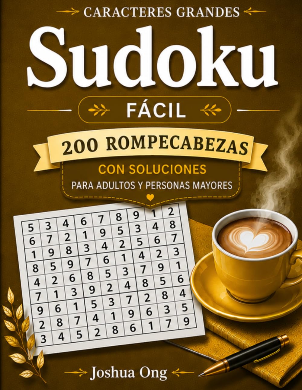 Letra Grande Sudoku Libro de Juegos : Fácil: 200 Sudokus Fáciles en Letra Grande para Adultos y Personas Mayores | Juegos Mentales Relajantes para el ... Libro de Juegos : Fácil, Medio y Difícil)