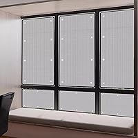 Vista 4 de Película aislante de papel de aluminio, película reflectante de calor, tinte de privacidad para control solar, película opaca total, no adhesiva