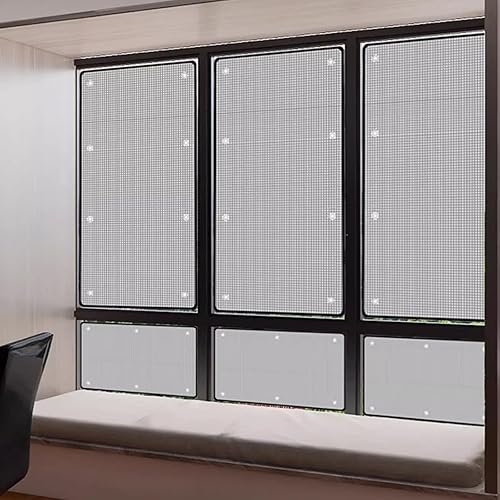 Miniatura 4 de Película aislante de papel de aluminio, película reflectante de calor, tinte de privacidad para control solar, película opaca total, no adhesiva,