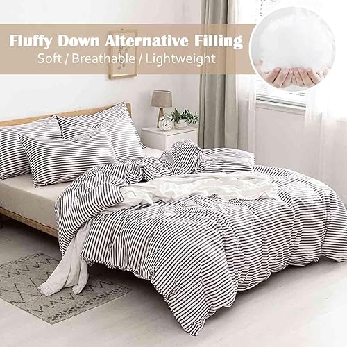 Vista 75 de Nanko Juego de edredón de tamaño individual XL, color verde oscuro, verde oliva, relleno de edredón alternativo para todas las estaciones, relleno