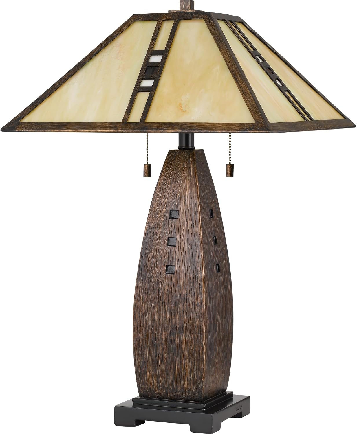 Quoizel Fulton 2-Light Burnt Sienna Table Lamp