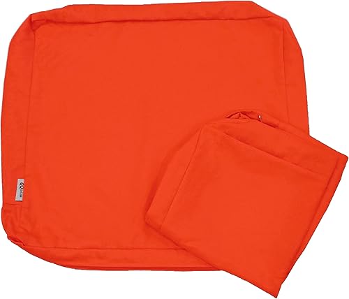 Paquete de 4 fundas de edredón impermeables para silla de patio al aire libre de 18"x 16" x 4", 20" x 18" x 4", 24" x 22" x 4", 23" x 23" x 5", 25"