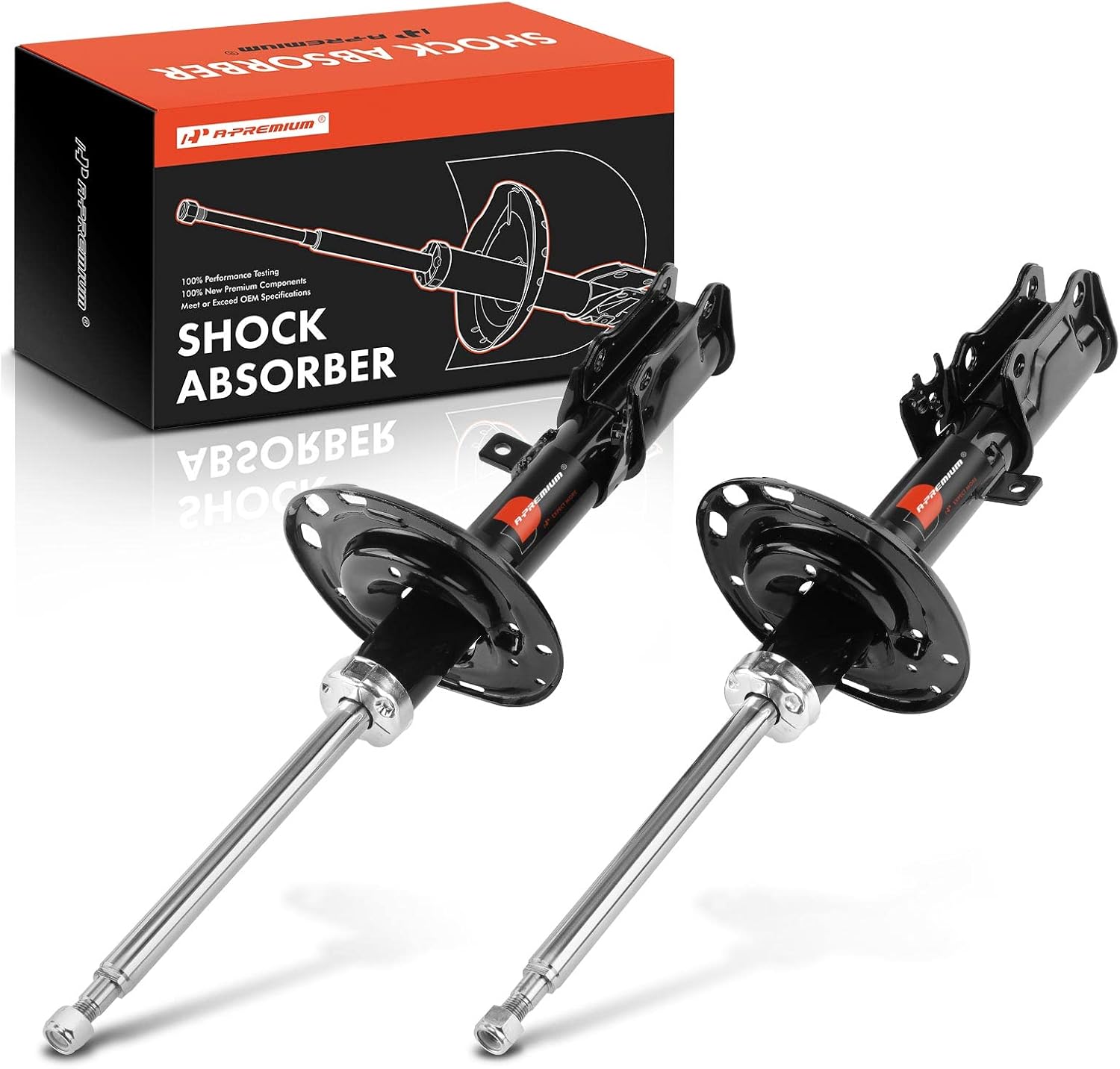 A-Premium Rear Pair (2) Strut Assembly Compatible with Toyota Camry 2004-2006, Solara 2004-2006, Avalon 2005-2006 & Lexus ES330 2004-2006, Driver and Passenger Side