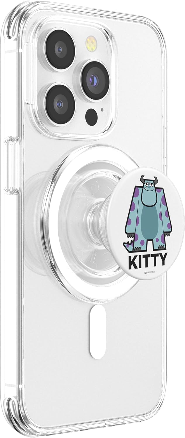 Disney Pixar Monsters Inc Sulley Kitty PopSockets MagSafe PopGrip for iPhone