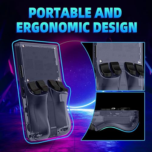 Miniatura 6 de R36MAX - Consola de juegos portátil retro de 4.0 pulgadas con 64GB de videojuegos clásicos incluidos, compatible con más de 30 simuladores, consola