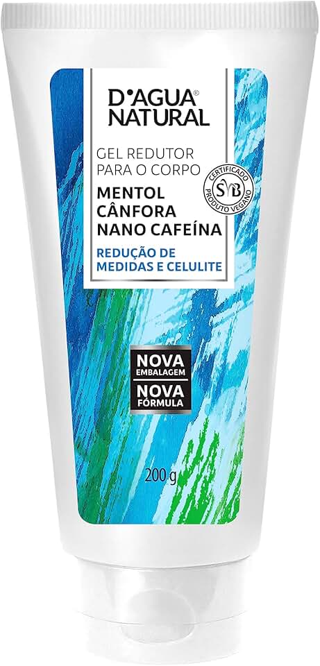 D'AGUA NATURAL Gel Redutor D'Agua Natural 200 G
