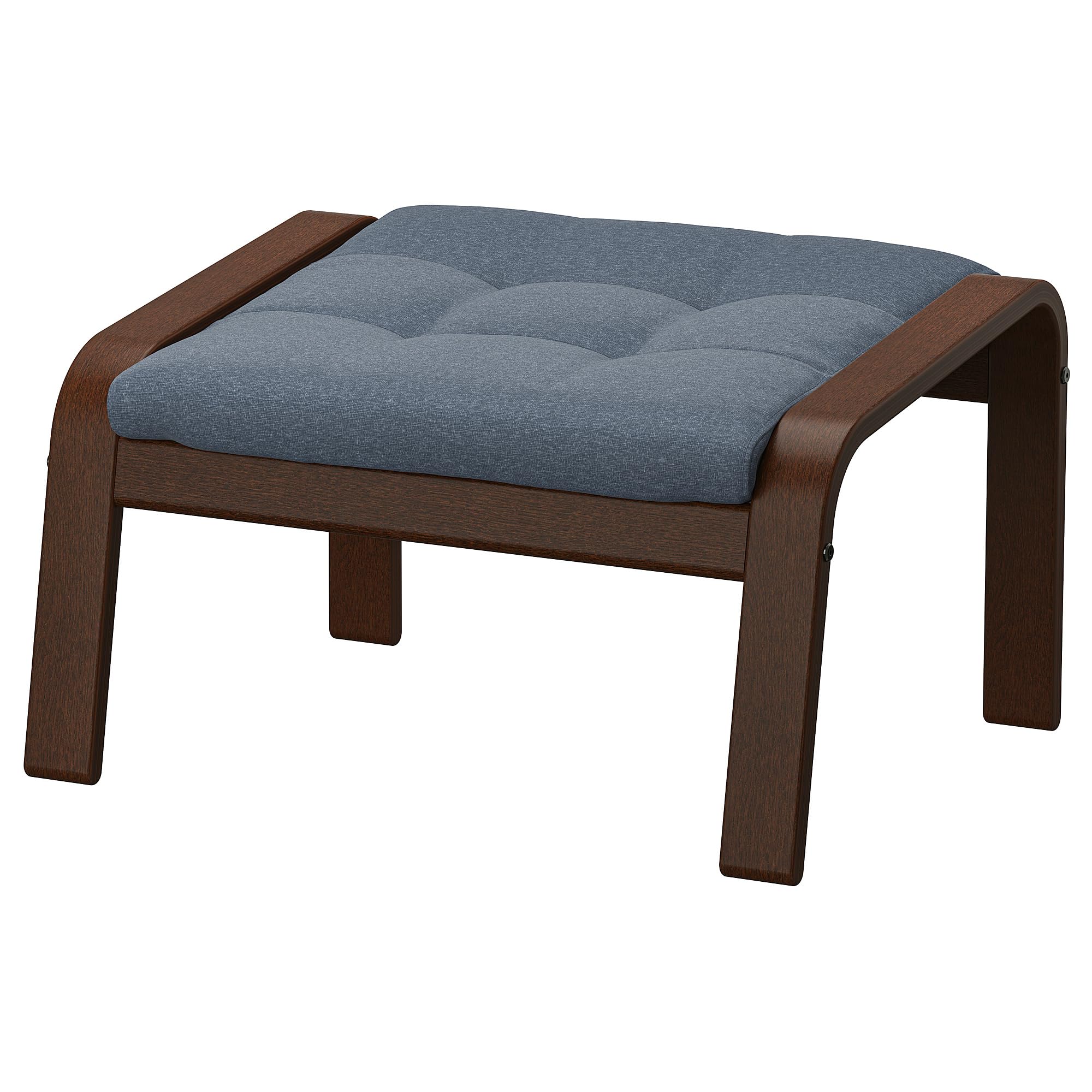 POÄNG Repose-pieds bleu et marron ProTuning pour fauteuil de salon