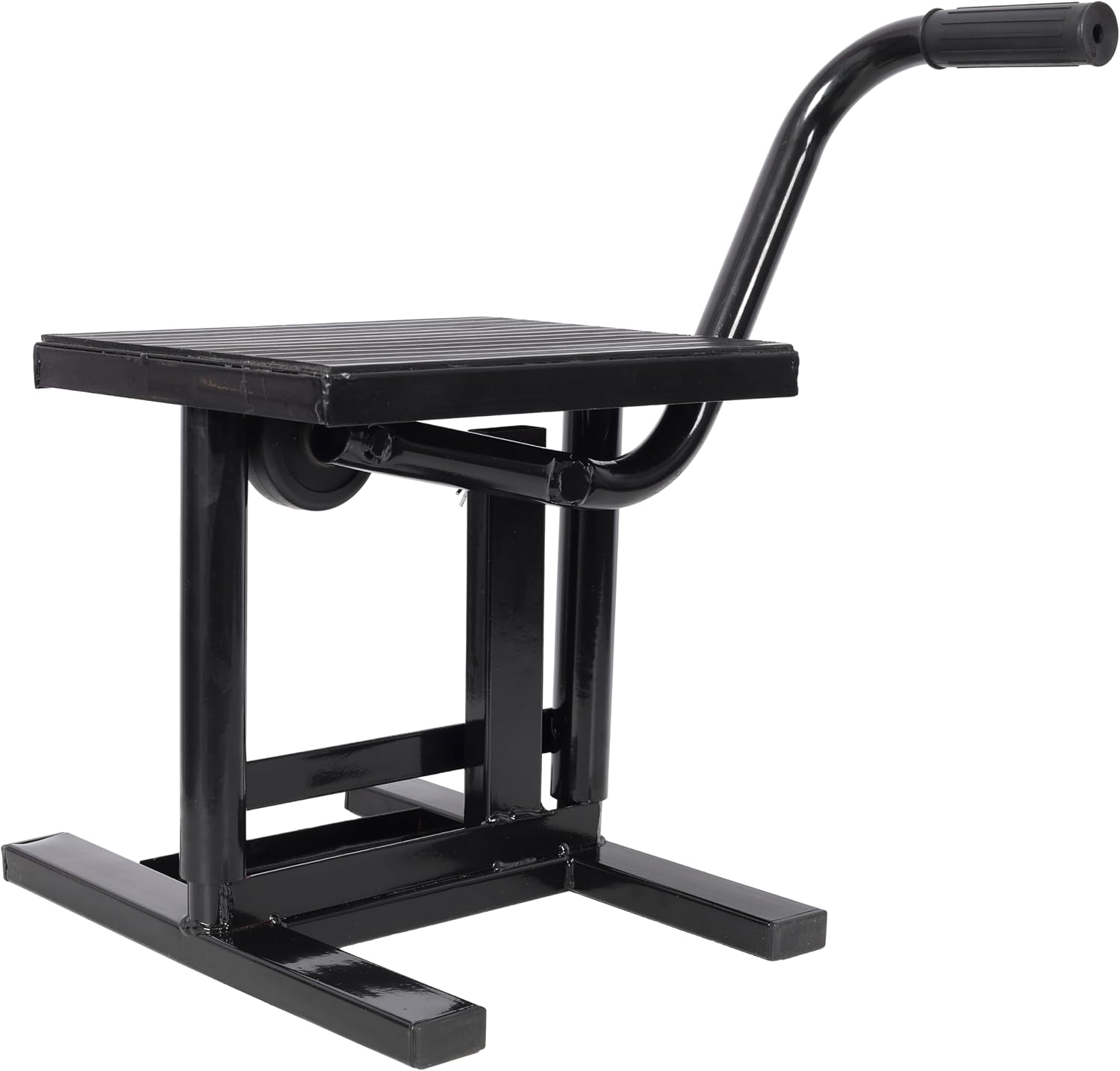 Dirt Bike Lift Stand, Motorcycle Jack Lift Stand 330 lbs Capacity Lift Operation, Motorcycle Dirt Bike Panel Stand, Adjustable Height Hoist Table for Dirt Pit Bike Repair, Maintenance, Dirt Bike