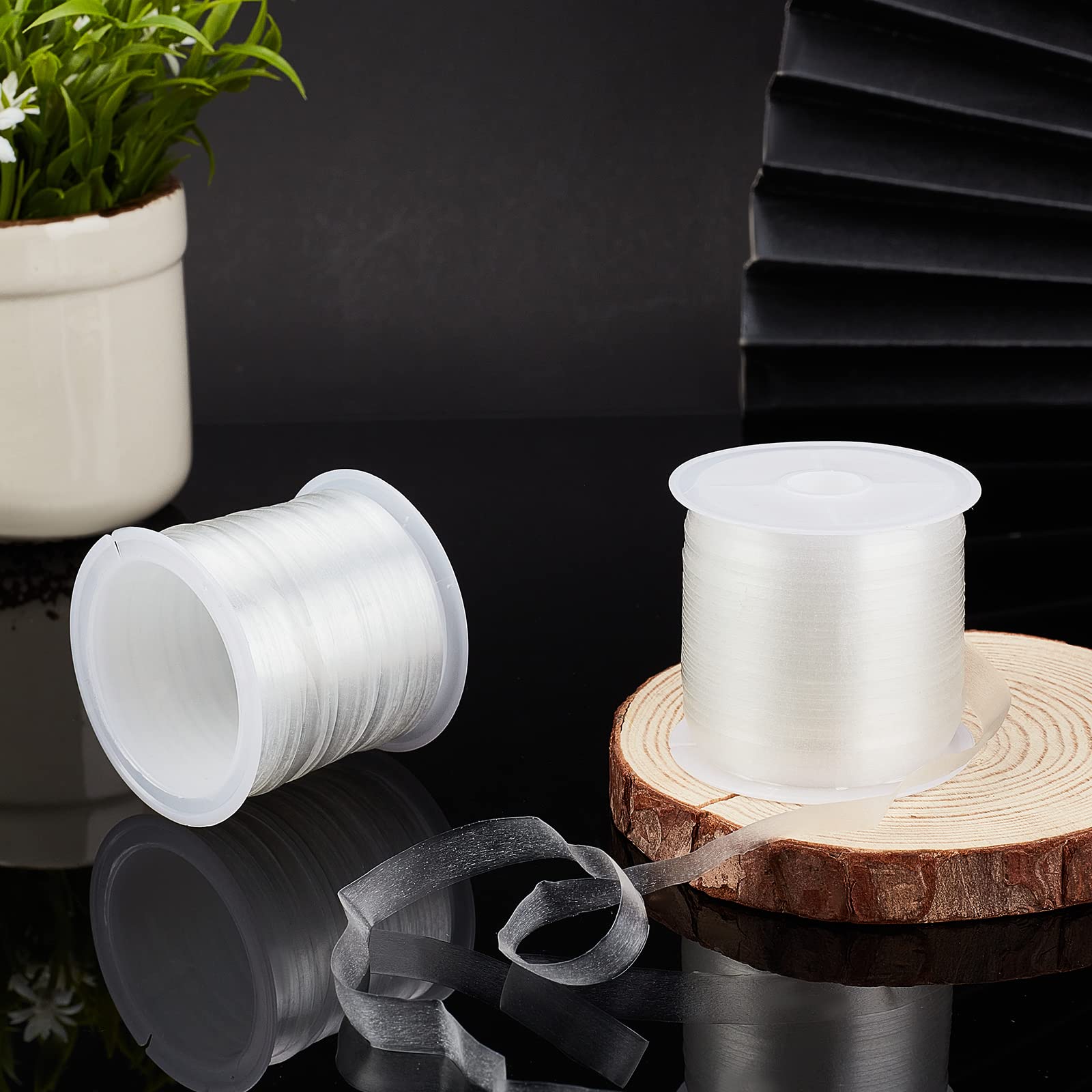 Nastro Elastico Trasparente TPU 1cm X 12m - Per Cucito, Abbigliamento E Progetti Fai Da Te - Foto 10