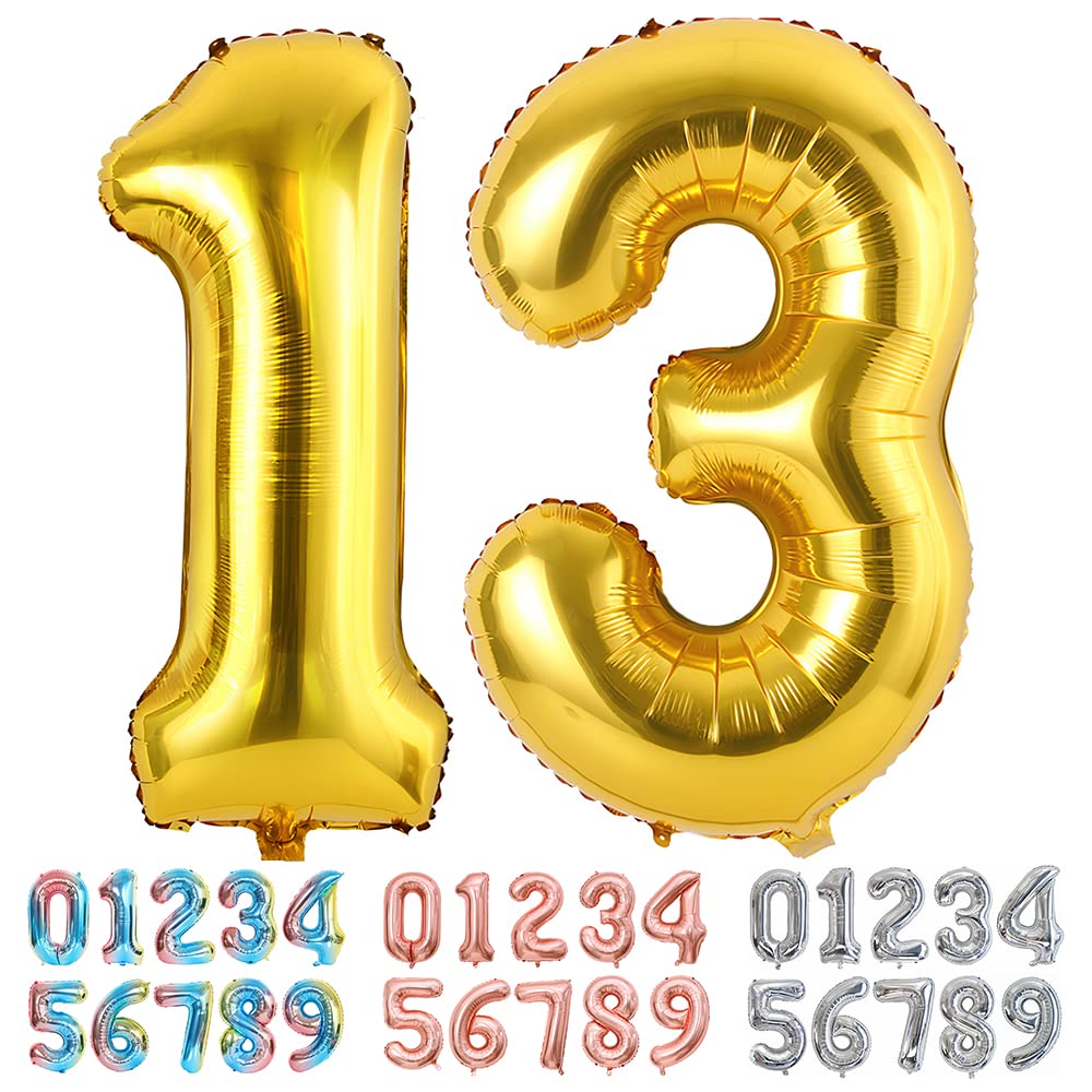 Foil Globo Número 5 Azul 40" (101cm), Inflable Helio o aire, Gigante Numeros 0-9, 10-19, 20-29, 30-100, Grande Globos Decoración para La Boda Aniversario y Cumpleaños Fiestas — view 514