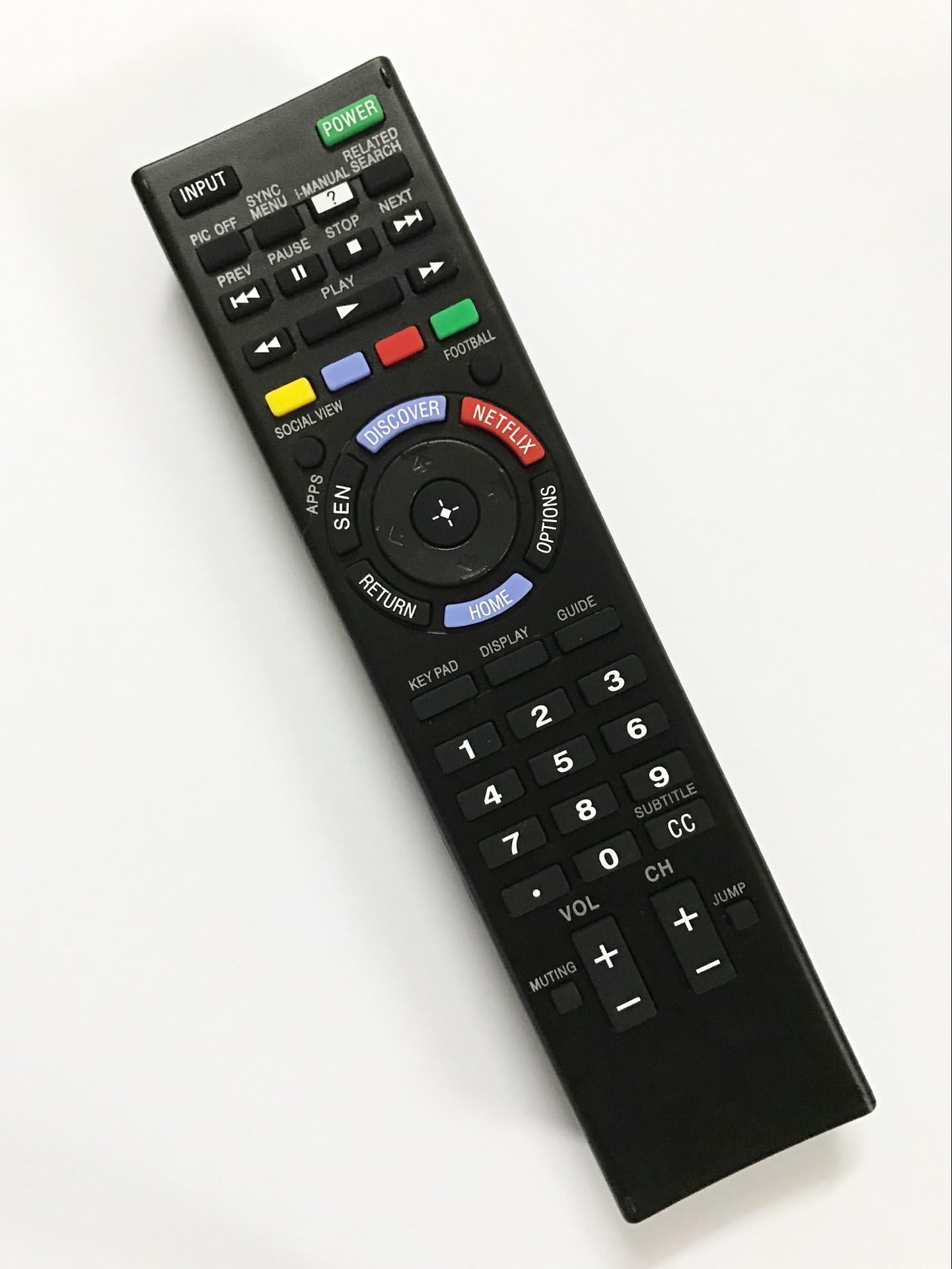 Replacement Remote Control for Sony XBR-79X900B XBR-85X950B KDL-50W700B KDL-60W600B HD Smart LED TV