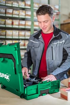 L-BOXX Tool Organizer Case with Removable 8-Compartment Insert, Stackable Storage & Carry Handles