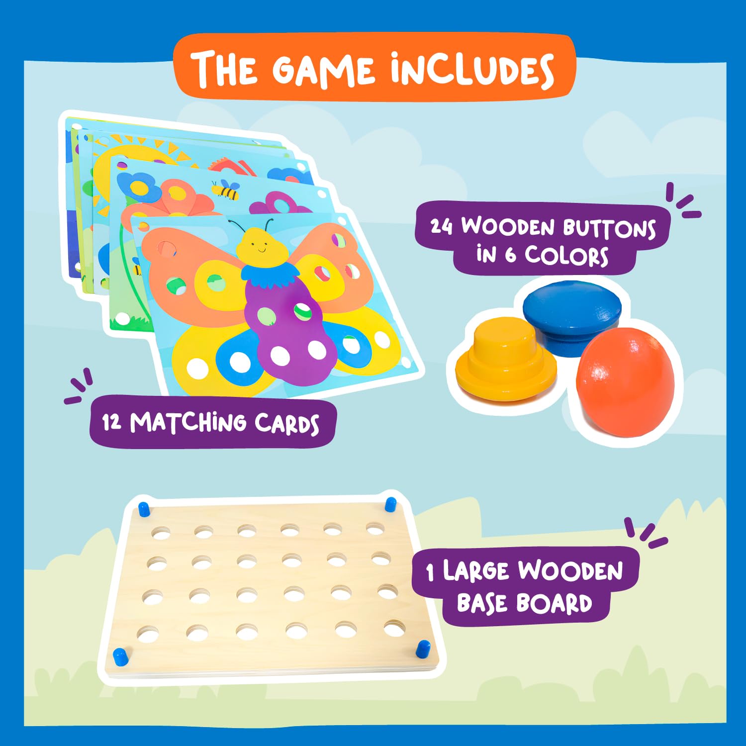 naef Colorem 知育玩具 9210 Amazon.com: Nene Toys Wooden Color Matching Puzzle for Toddlers 2+