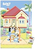 Trends International Bluey - Family Wall Poster, 22.375