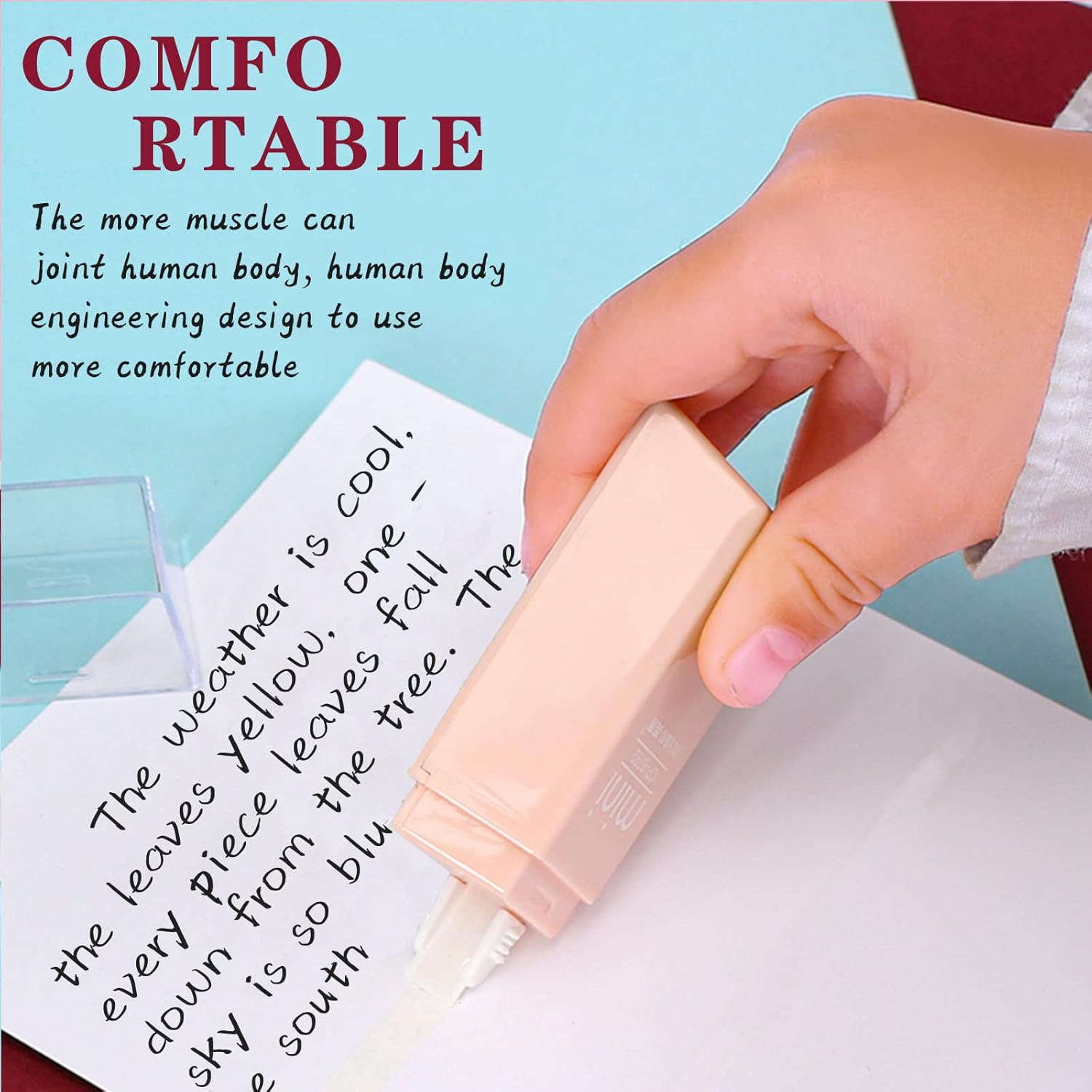 6 Pack Mini Correction Tape,White CorrectionTape, Great For School And Home School Kids Students (Mini 6 colors) : Office Products