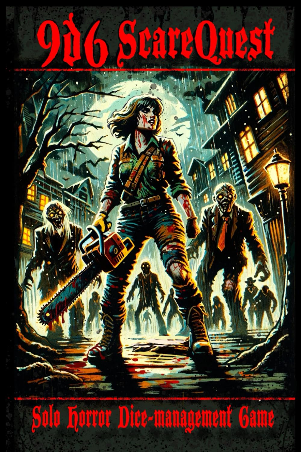 9d6 ScareQuest: Solo Horror Dice-management Game