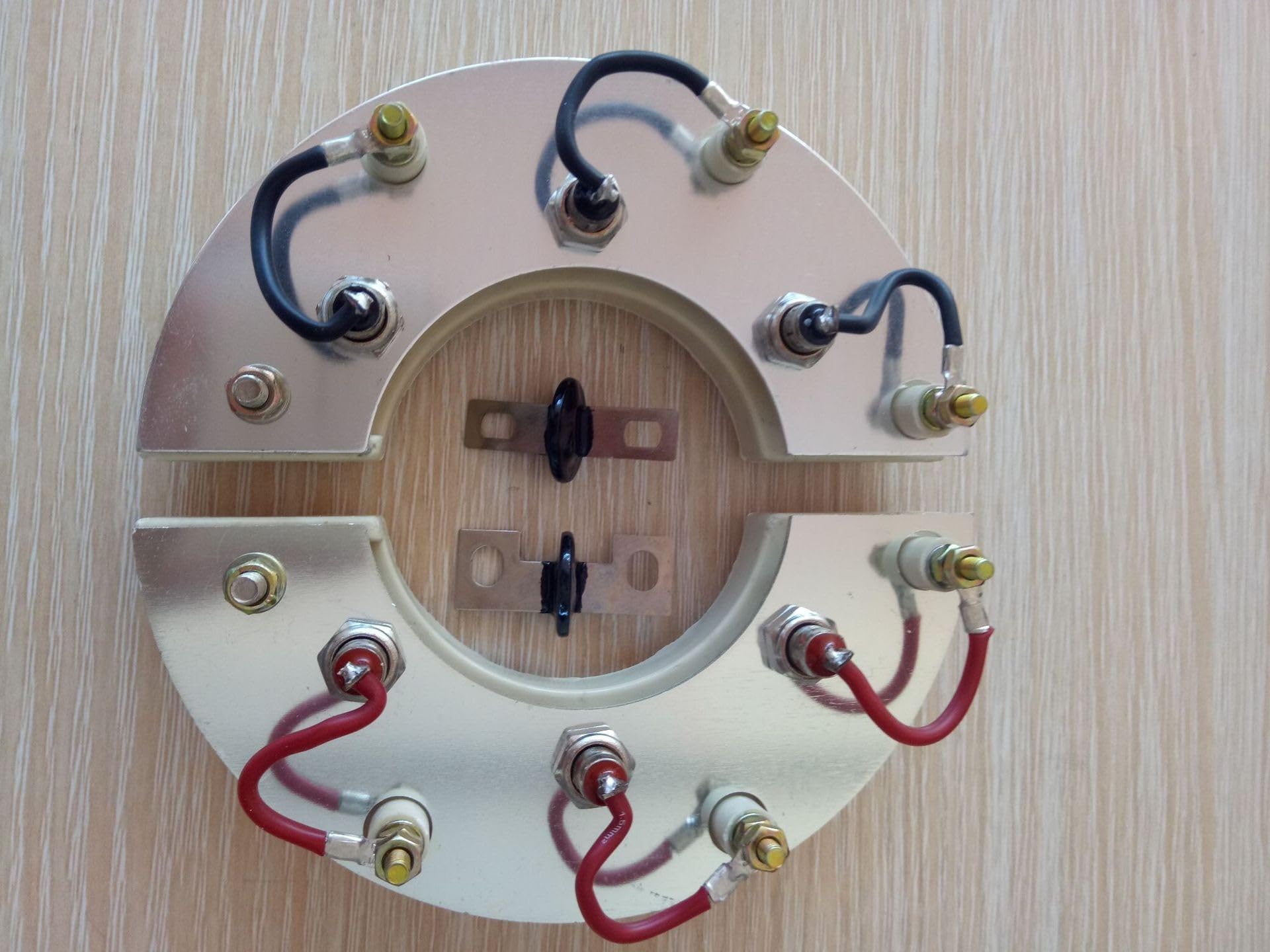 1 Set RSK2001 Diodo rotante per modulo ponte per generatore alternatore, silicio convertitore AC a CC, piastra resistente al calore per alimentazione di backup marino
