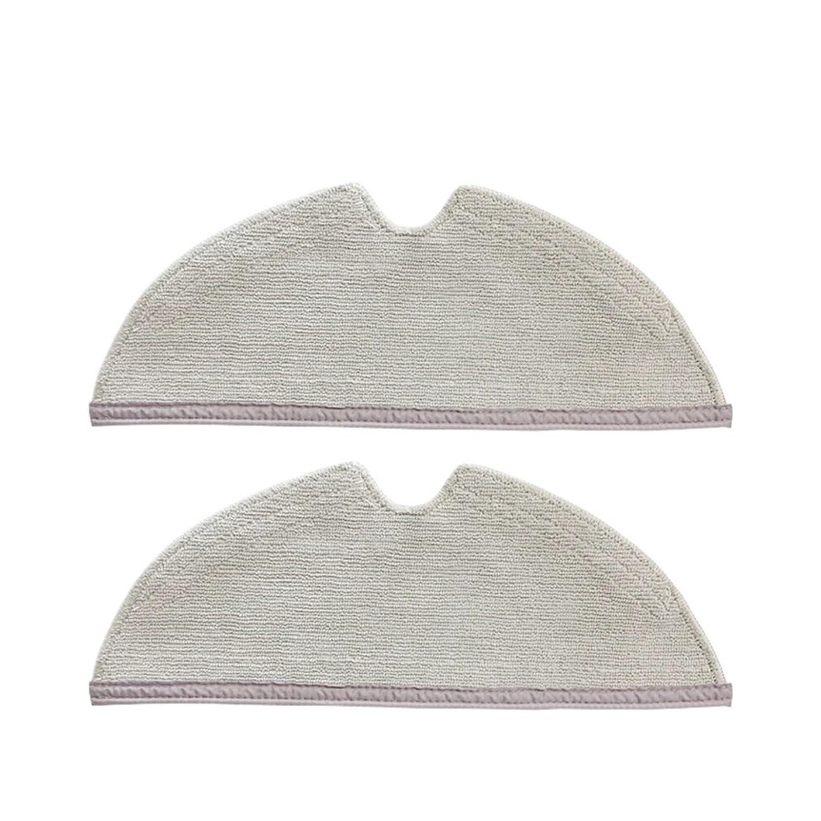 Chiffons de nettoyage Roborock S5 Max S6 Q7Max serpillère microfibre robot Xiaomi 1S 2pcs
