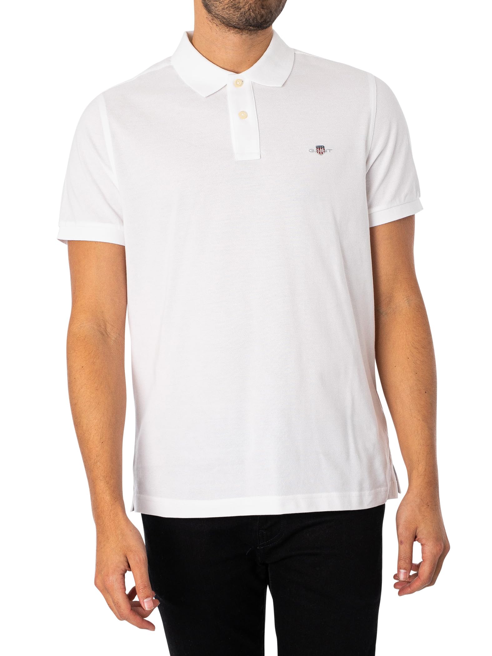 GANTMen 2210-433 Regular Fit Shield Pique Polo Shirt